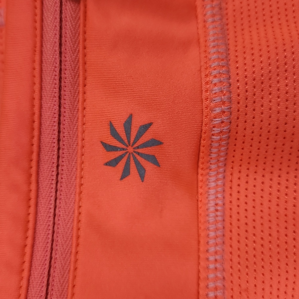 Athleta Bustle Tennis Skort Skirt Neon Orange Ember Size XS - Picture 5 of 13